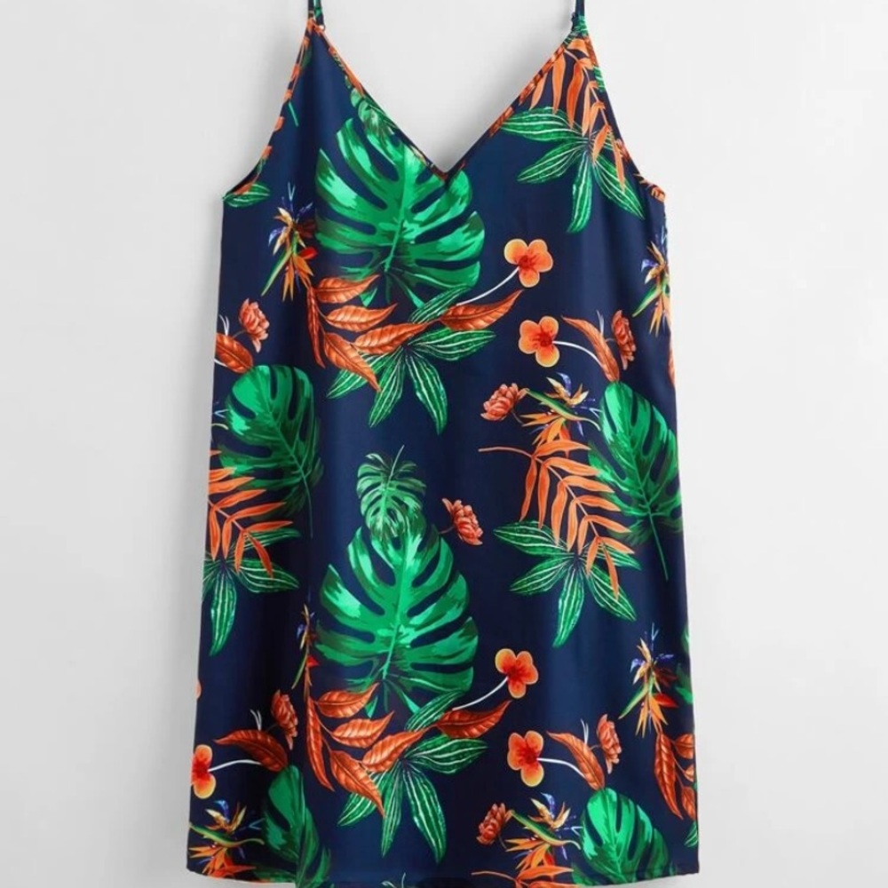 NWOT Tropical Dress